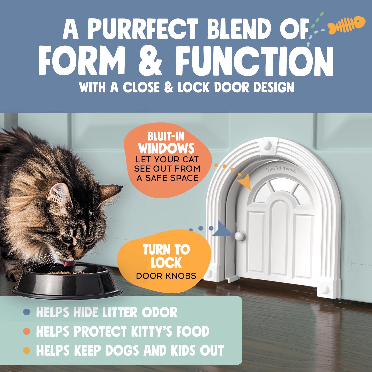 猫ハウス ドア仕様 L 前面 猫ハウス ドア仕様 L 前面